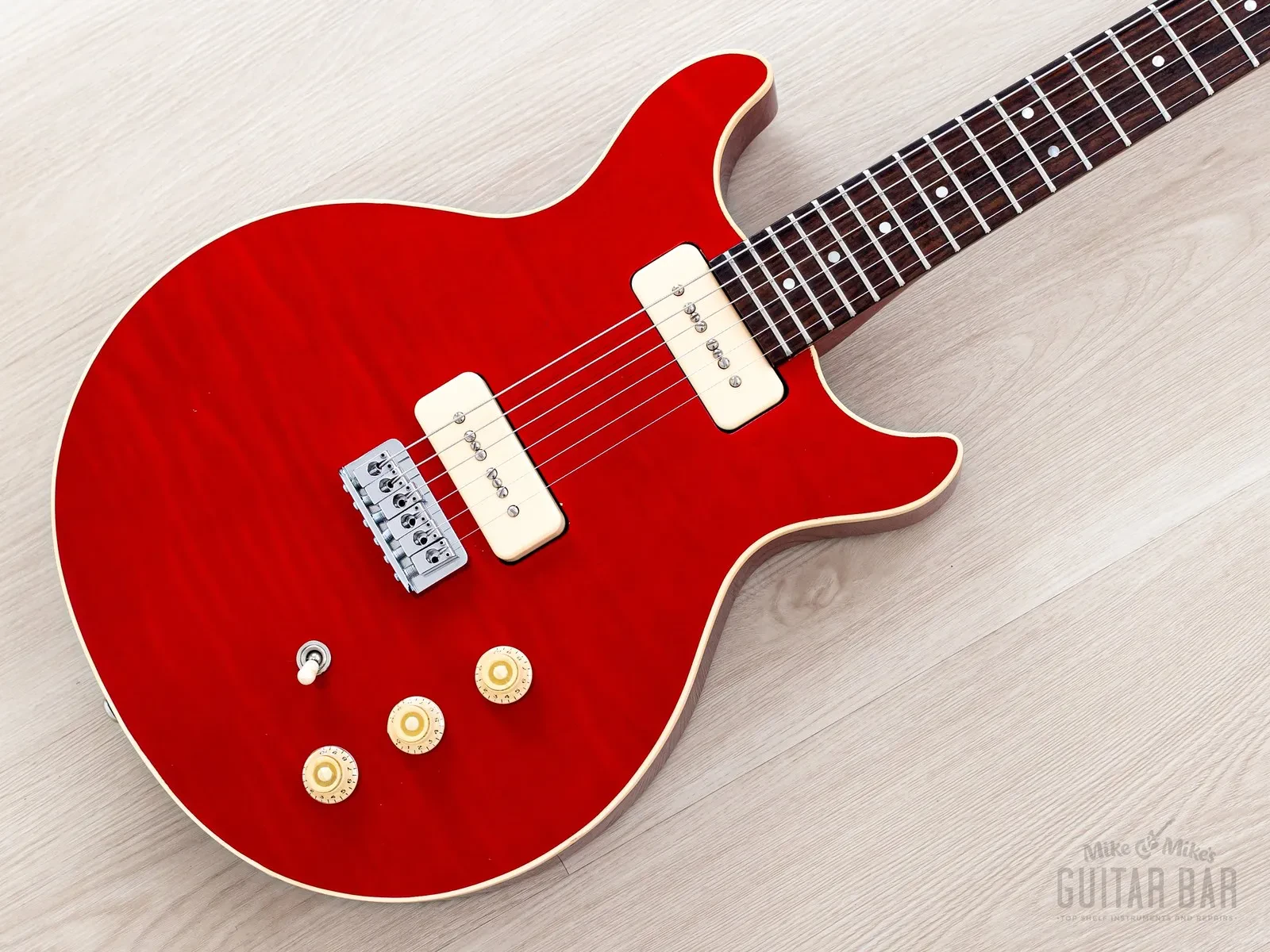 1982 Hamer USA Sunburst Special Double Cut Flame Top Custom Order w/ Case