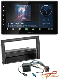 Автомагнитола Kenwood Bluetooth, USB, DAB для Skoda Fabia 6Y (2004–2007)