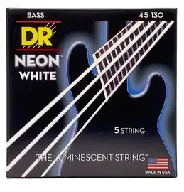 Струны для бас-гитары DR Strings HI-DEF NEON DR NWB5-130, 45 - 130