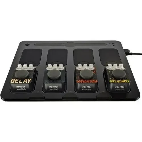 Педалборд NEXI Industries Metal Ultra Starter (набор, 8 слотов, 4 педали) с мягким чехлом