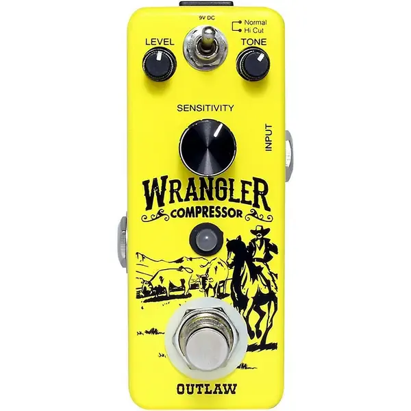 Педаль эффектов для электрогитары Outlaw Effects Wrangler Compressor