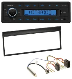 VDO AUX 1DIN MP3 USB Autoradio für Skoda Fabia (bis 2003)