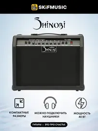 Комбоусилитель для электрогитары Shinobi TG-40R Black 1x8 40W