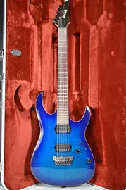 Электрогитара Ibanez Prestige RGA321F Sapphire Blue w/case Japan 2007