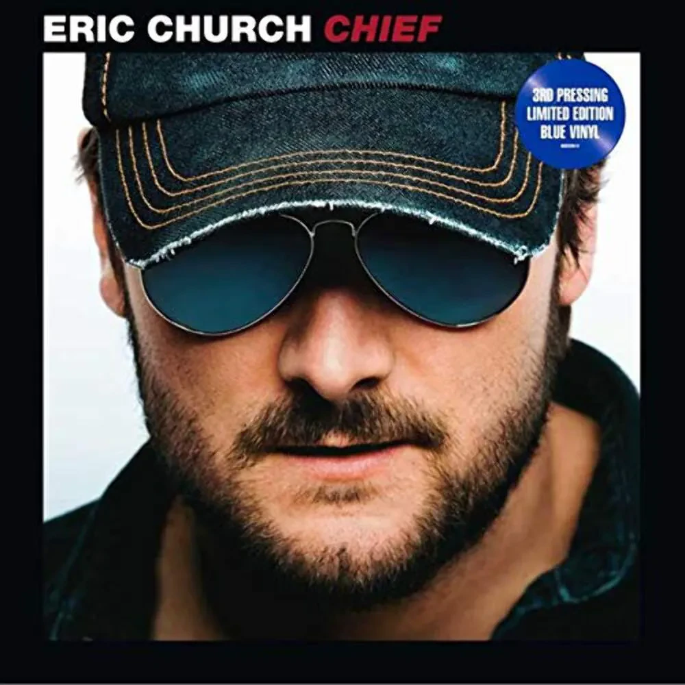 Eric Church - Chief [Blue Vinyl] NEW Sealed Vinyl LP Album