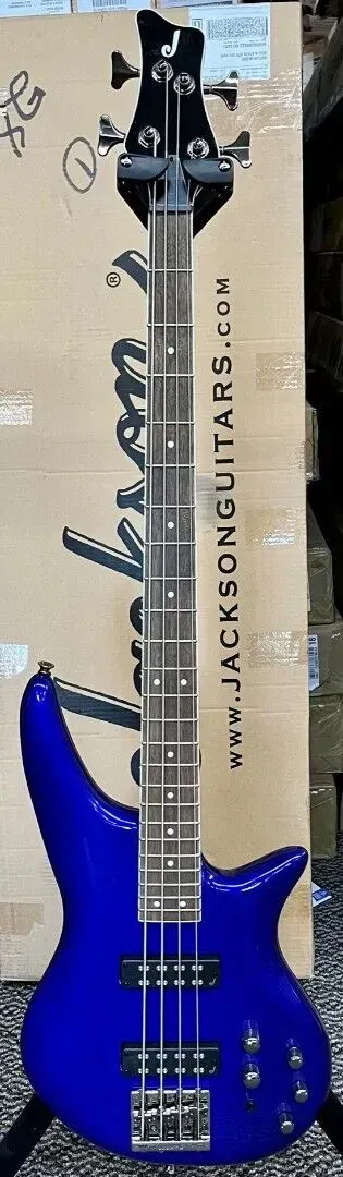 Бас-гитара Jackson JS3 Spectra Indigo Blue
