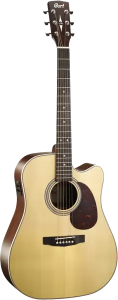 Электроакустическая гитара Cort MR600F Dreadnought Natural Glossy