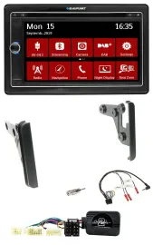 Blaupunkt Bluetooth DAB 2DIN USB DVD Lenkrad Autoradio für Toyota Yaris 2007-201