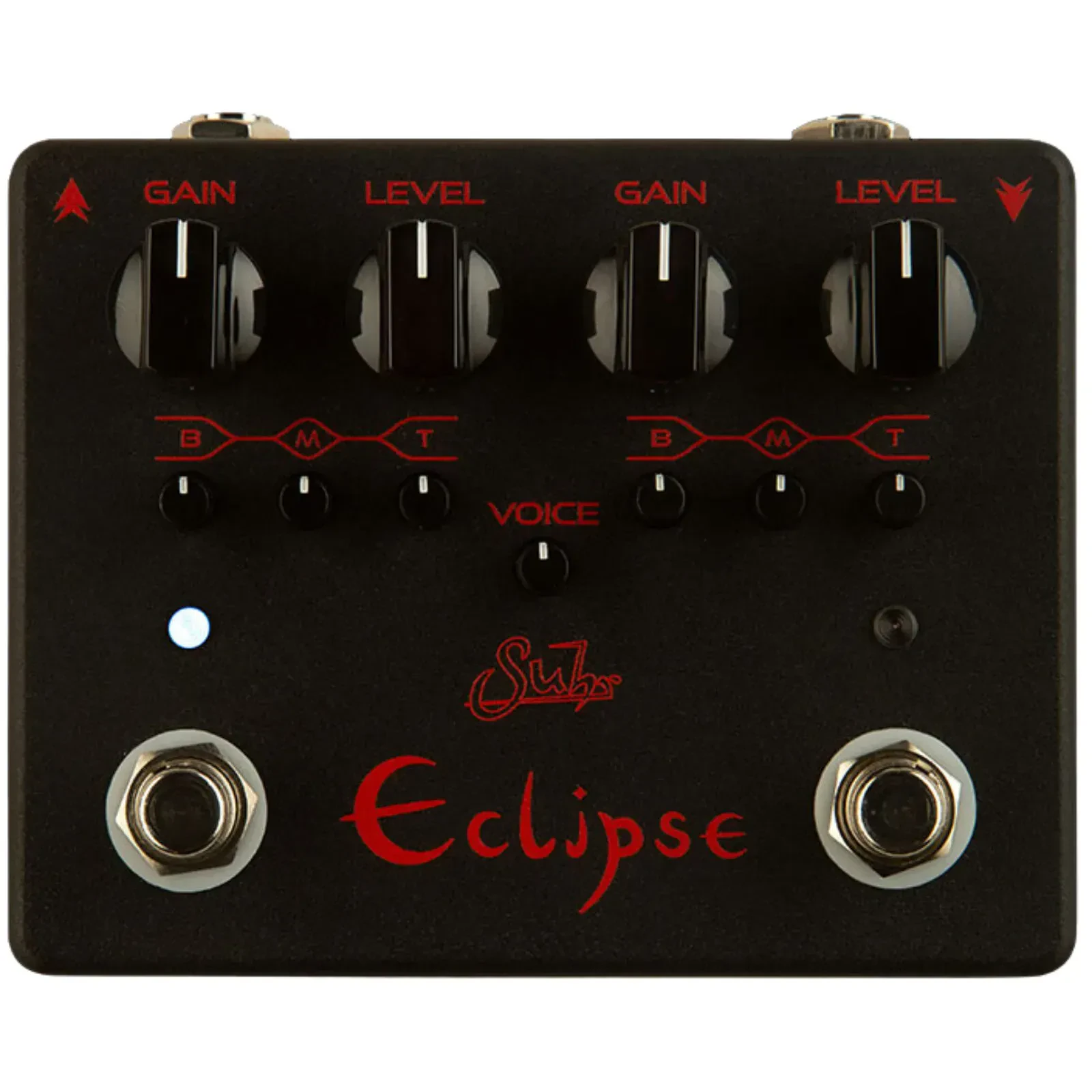 Педаль эффектов для электрогитары Suhr Eclipse Black Edition Overdrive Distortion