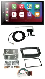 Автомагнитола для Toyota RAV4 Pioneer 2-DIN, USB, Bluetooth, DAB, MP3