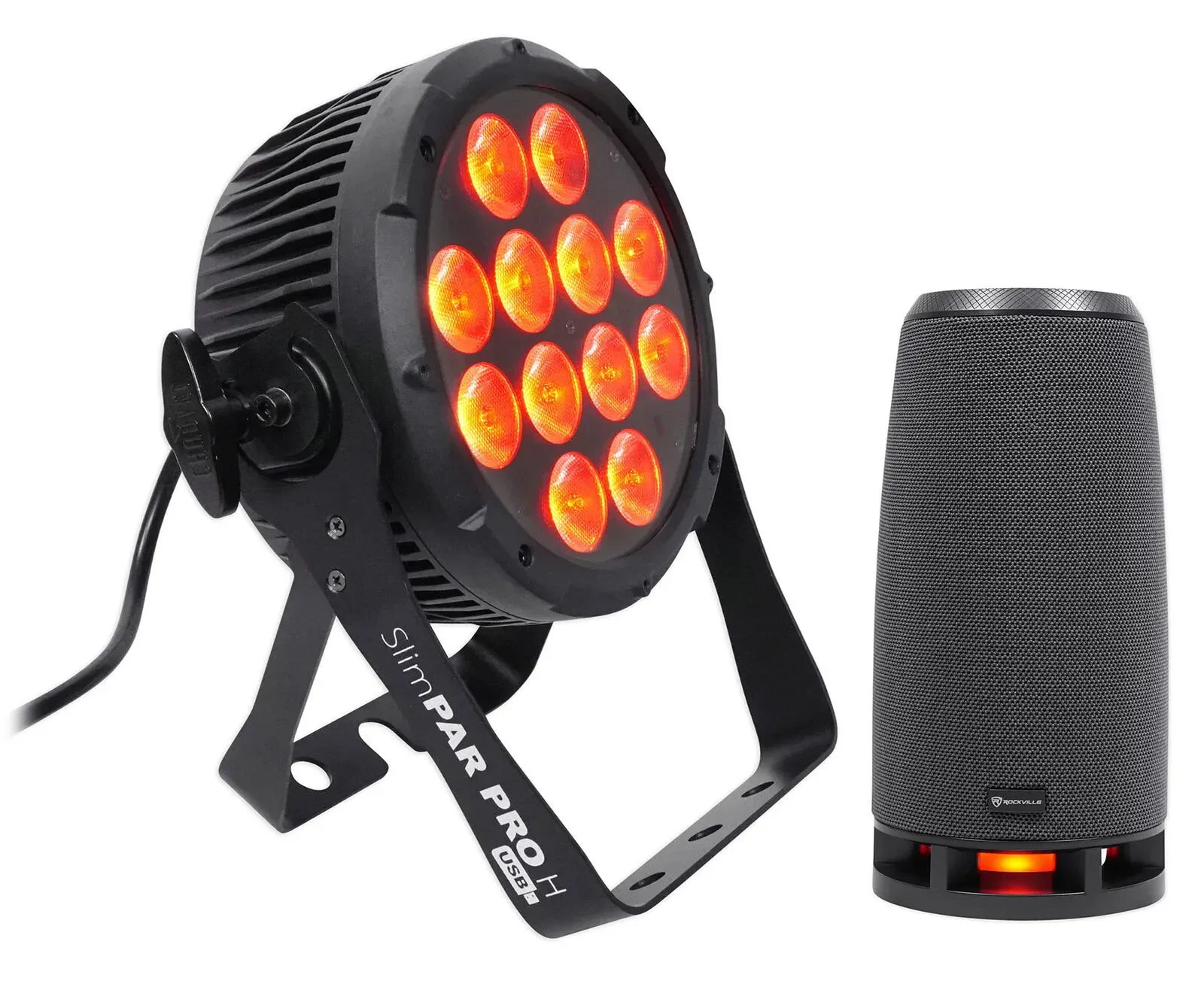 Светодиодный прибор Chauvet DJ SlimPar Pro H USB D-Fi RGBAW+UV с Bluetooth-колонкой