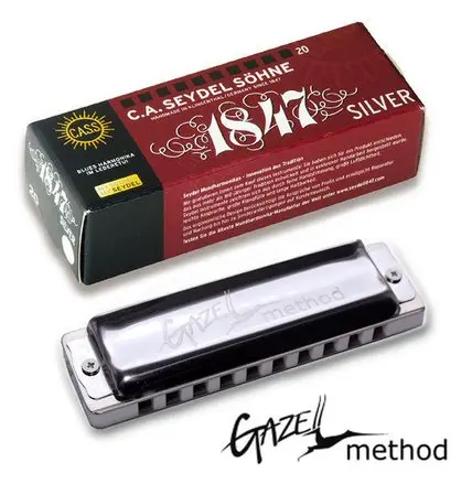 Губная гармошка Seydel Sohne 16301PTE 1847 SILVER PT E