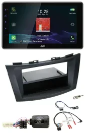 JVC DAB Lenkrad Bluetooth USB Autoradio für Suzuki Swift Sport ab 2011 schwarz