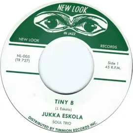 Виниловая пластинка Jukka Eskola Soul Trio – Tiny B / Stick of a Branch (Релиз 2019)