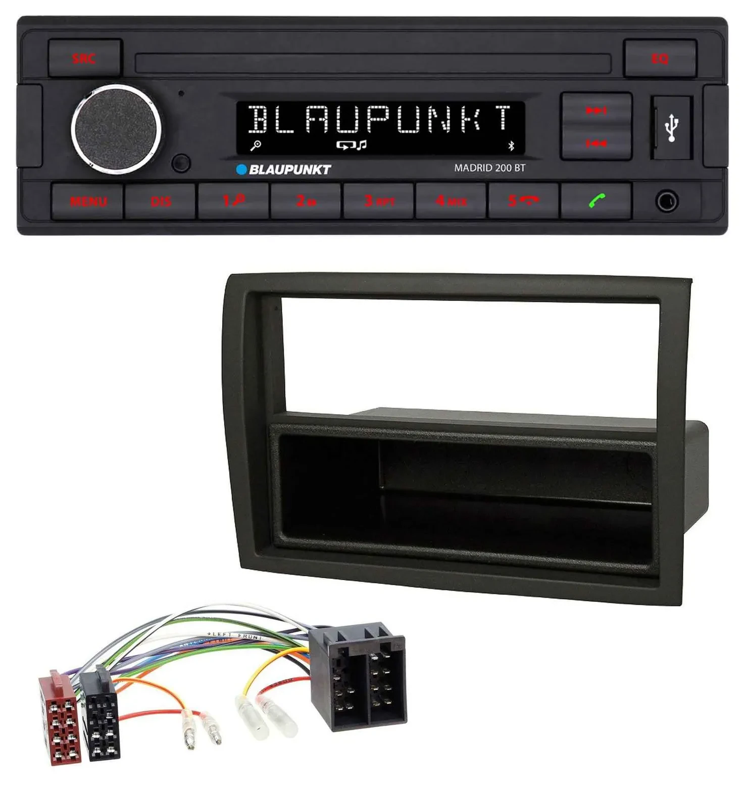 Blaupunkt USB AUX Bluetooth MP3 Autoradio für Citroen Jumper Fiat Ducato Peugeot