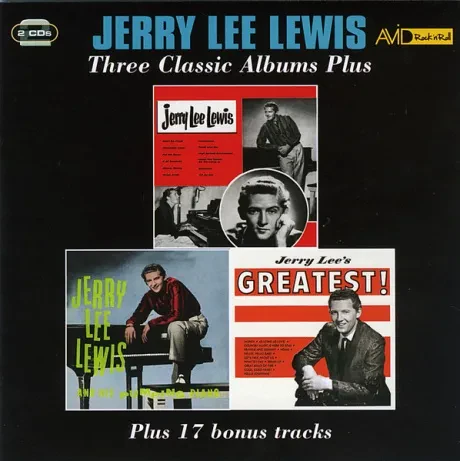 JERRY LEE LEWIS - Three Classic Albums Plus