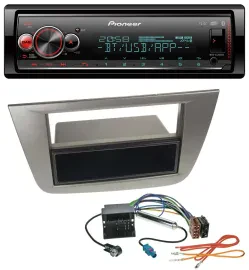 Автомагнитола для Seat Altea/Toledo Pioneer Bluetooth, USB, MP3, DAB, антрацит (с 2005)