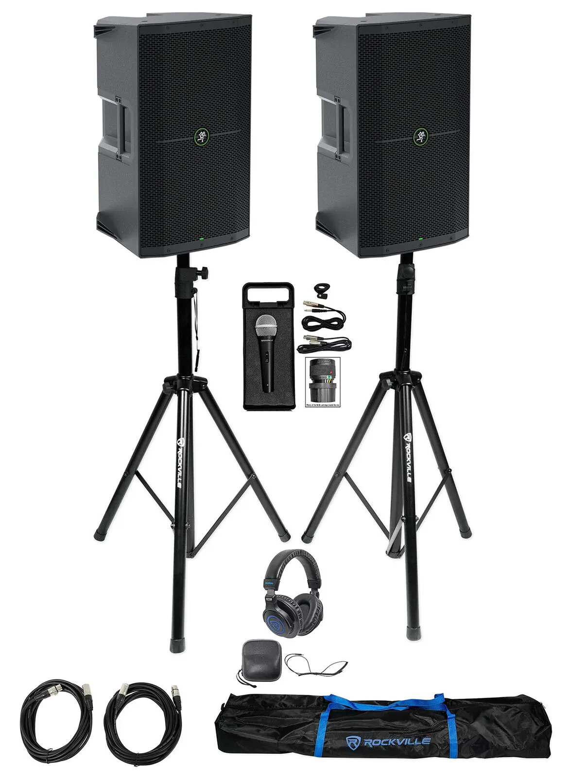 Активная акустическая система Mackie Thump212 Black с аксессуарами (пара)