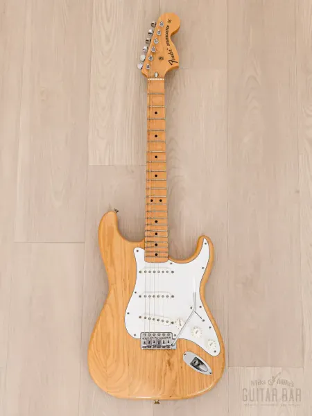 Электрогитара Fender Stratocaster 1971 Vintage Reissue ST71CJ SSS Natural w/gigbag Japan 2007