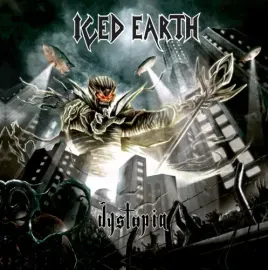 Виниловая пластинка Iced Earth - Dystopia [New Vinyl LP] Black, Colored Vinyl, Ltd Ed, Red, 3D