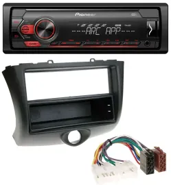 Pioneer DAB 1DIN MP3 AUX USB Autoradio für Toyota Yaris (2003-2006)