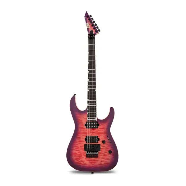 ESP USA Electric Guitar with Quilted Maple Top, FR Tremolo and SD Pickups