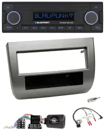 Blaupunkt DAB USB Bluetooth Lenkrad Autoradio für Lancia Y 843 2005-2011 anthraz