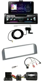 Автомагнитола Pioneer DAB, Bluetooth, USB для Alfa 147/GT, антрацит