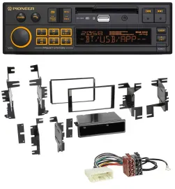 Pioneer DAB MP3 USB Bluetooth Autoradio für Nissan Navara NV NV200 (ab 12)