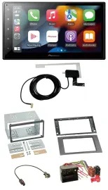 Pioneer MP3 USB Bluetooth DAB 2DIN Autoradio für Ford Fusion Kuga Transit 05-12