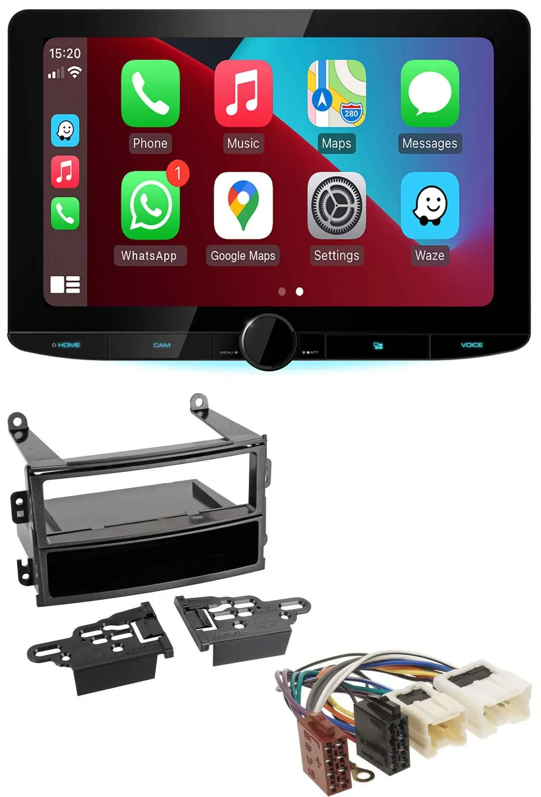 Kenwood MP3 USB DAB Bluetooth Autoradio für Nissan 350Z Roadster 2003-2005