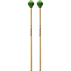 Mike Balter Pro Vibe Series Rattan Mallets 22 Green Cord Medium Hard