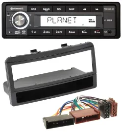 Continental USB 1DIN AUX DAB MP3 Autoradio für Ford Focus Cougar Escort Fiesta A