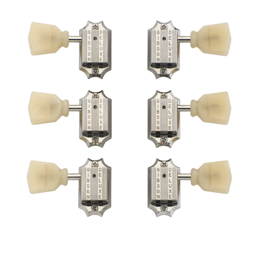 Колки для гитары GIBSON PMMH-050 Vintage Nickel, жёлтые кнопки