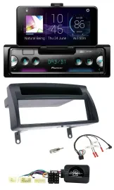 Автомагнитола для Toyota Corolla E12 (2001–2007) Pioneer Bluetooth, DAB, USB