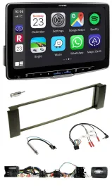 Alpine Lenkrad USB Bluetooth DAB Autoradio für Audi A3 A6 Can-Bus 00-04