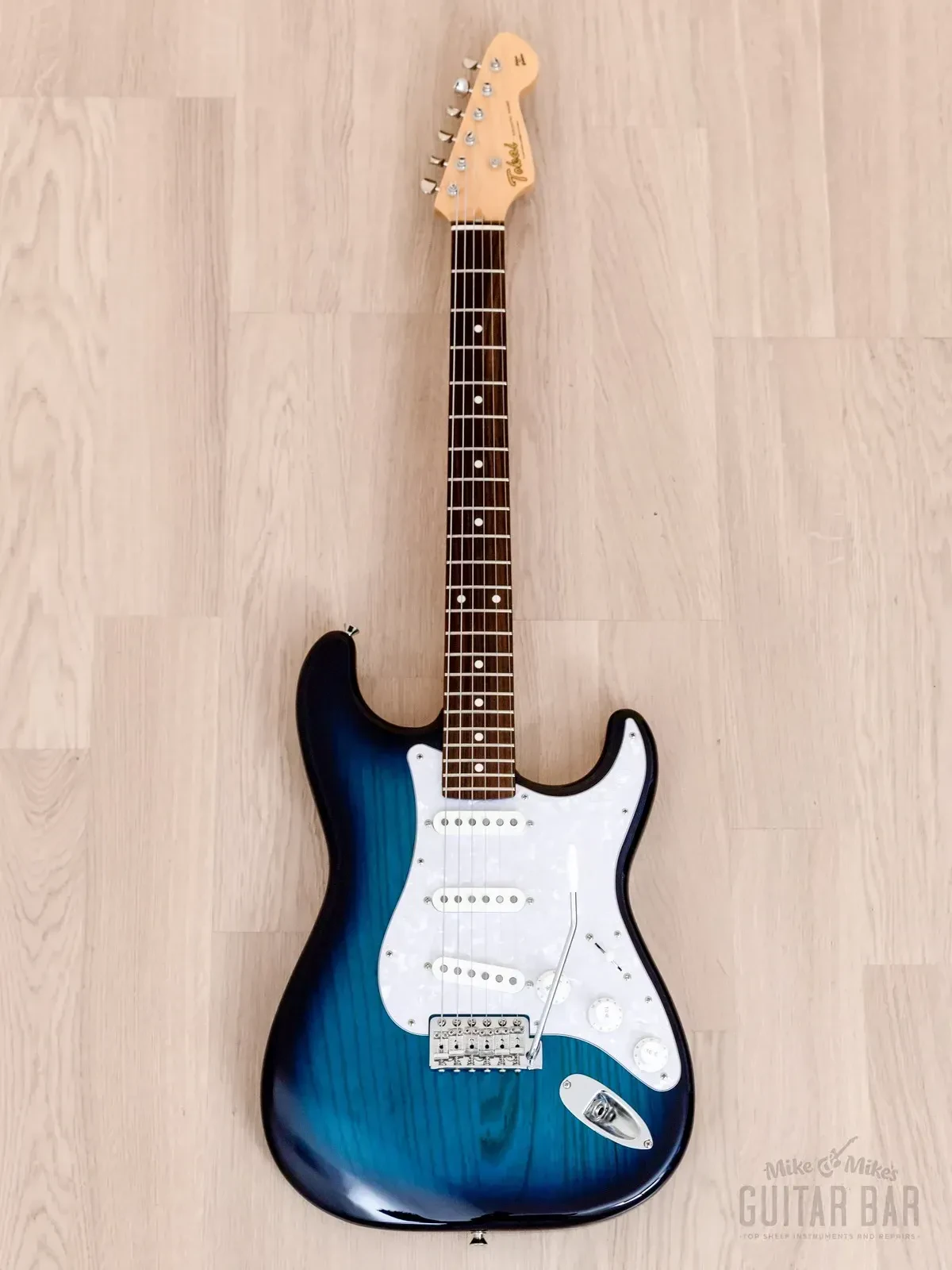 Электрогитара Tokai AST-118 Goldstar Sound SSS Blue Burst w/gigbag Japan 2014
