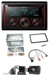 Pioneer 2DIN DAB Lenkrad Bluetooth USB CD Autoradio für Alfa Romeo 159 Brera Spi