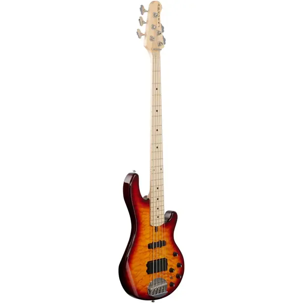 Бас-гитара Lakland 55-02 Deluxe 5-String Bass Guitar, Maple Fingerboard, Honey Sunburst