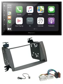 Pioneer MP3 Bluetooth DAB 2DIN USB Autoradio für Hyundai Sonata (ab 2009)