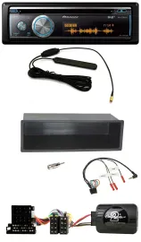 Pioneer CD USB Bluetooth DAB Lenkrad Autoradio für VW Passat Golf IV Polo schwar