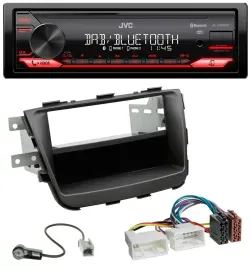 JVC Bluetooth USB DAB MP3 Autoradio für Kia Sorento II XM Facelift 12-15