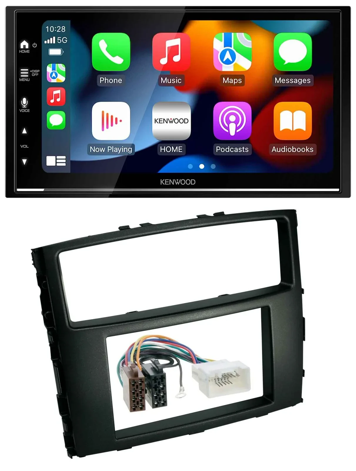 Kenwood DAB USB Bluetooth 2DIN MP3 Autoradio für Mitsubishi Pajero 2006-2014