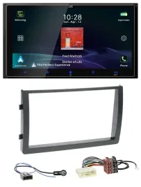 JVC USB Bluetooth 2DIN DAB MP3 Autoradio für Nissan Altima L31 2005-2006