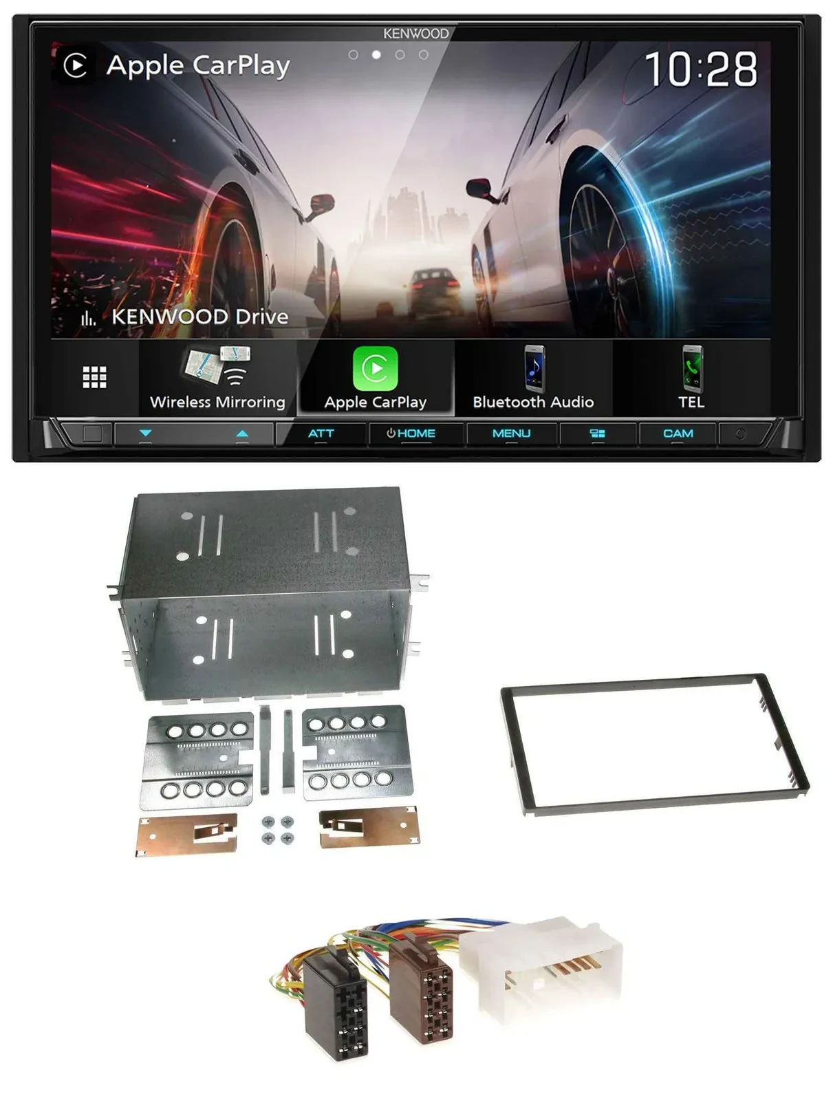 Kenwood MP3 2DIN USB DAB Bluetooth Autoradio für Kia Optima Magentis 05-10