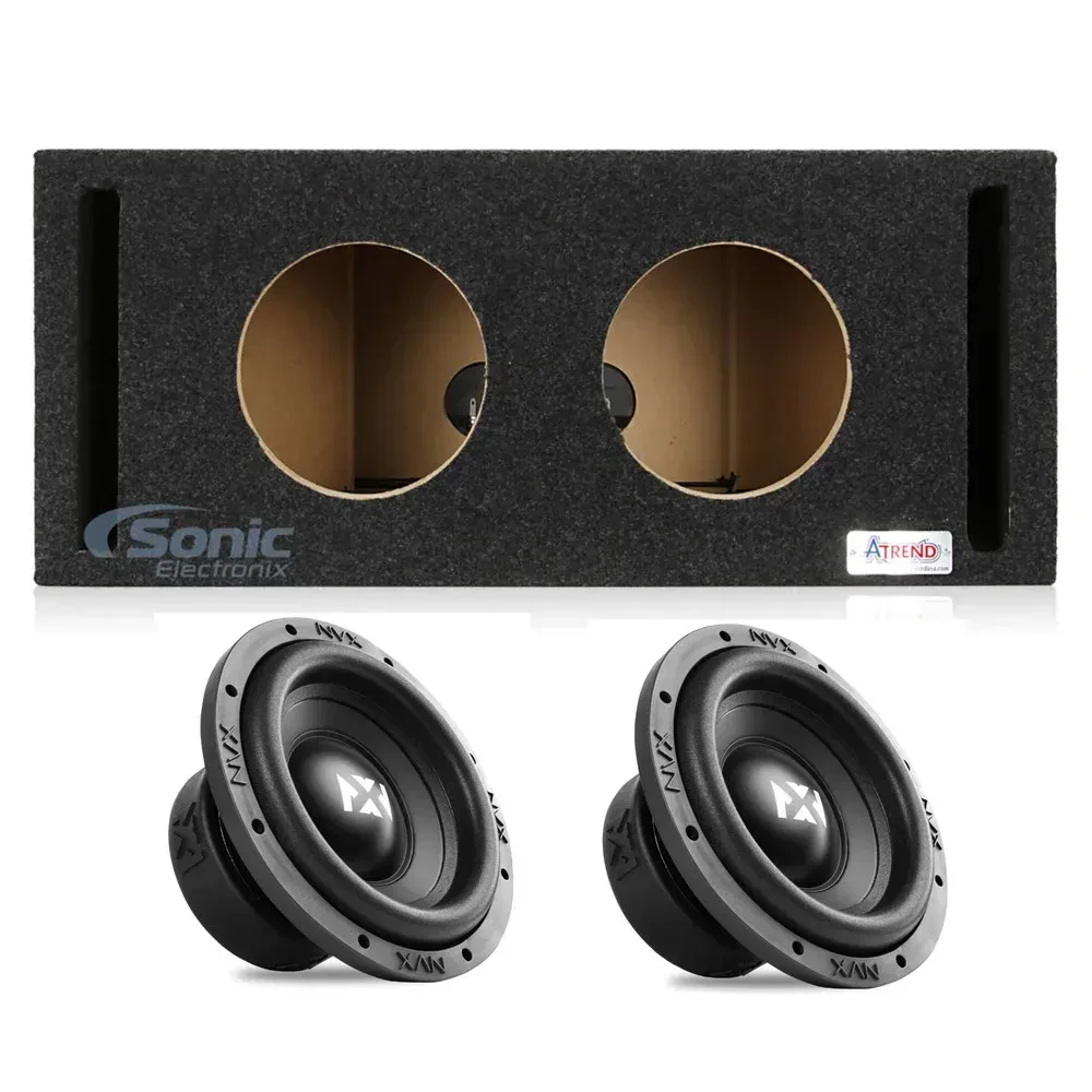 Сабвуфер пассивный NVX ESW84 + 8DQV 8", 200W RMS, 4 Ом, с корпусом