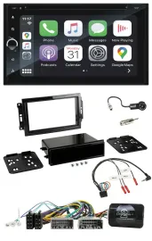 Blaupunkt DAB USB Bluetooth Lenkrad 2DIN TMC Navigation für Dodge Jeep