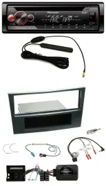 Автомагнитола для Opel Corsa D (2006–2008) Pioneer CD/USB/DAB/MP3 черный Stealth