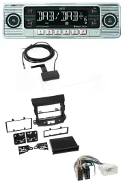 Dietz Bluetooth USB MP3 DAB Autoradio für Citroen C-Crosser Mitsubishi Outlander