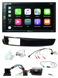 Pioneer DVD 2DIN Lenkrad DAB Bluetooth USB Autoradio für Alfa Giulietta 940 10-1